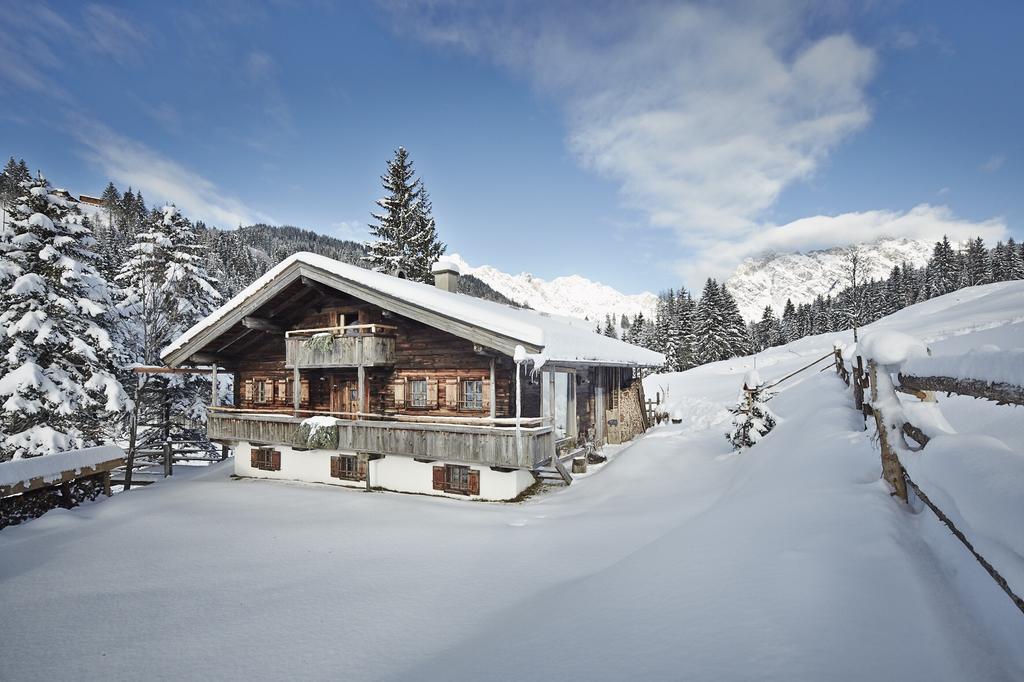 Auhaeuslalm Villa Maria Alm am Steinernen Meer Buitenkant foto